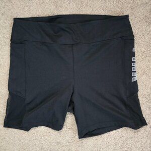 PINK black athletic shorts